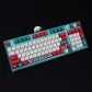 Christmas-01 104+25 Full PBT Dye Sublimation Keycaps Set for Cherry MX Mechanical Gaming Keyboard 64/87/104